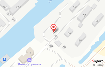 Гидрометеорологическая станция на набережной Сидоровского канала на карте