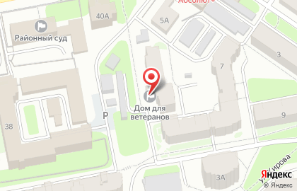 Специальный дом для ветеранов на карте