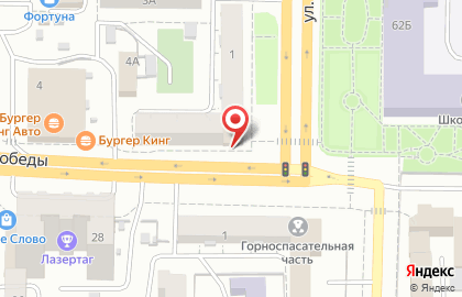 Ресторан Уральские пельмени в Челябинске на карте