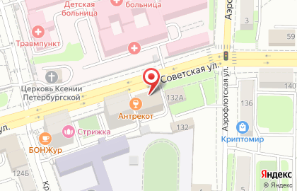 Кабуки на Советской улице на карте