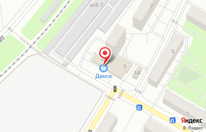 Ветеринарная аптека Дикси на метро Рязанский проспект на карте