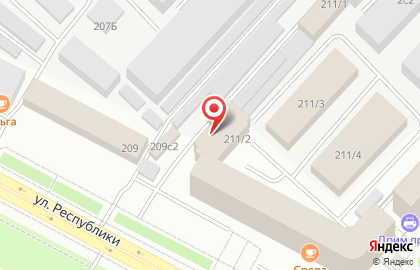 Принцесса на улице Республики на карте