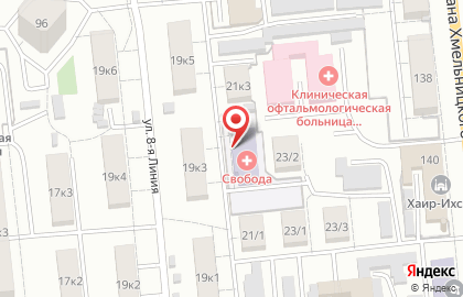 Частный детский сад Умница в Центральном районе на карте
