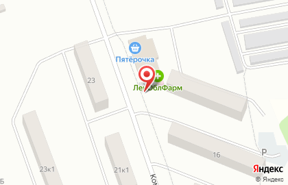 Продовольственный магазин в Санкт-Петербурге на карте