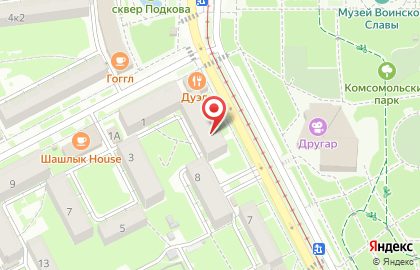 Магазин товаров для животных ZooМаг на улице Орджоникидзе на карте