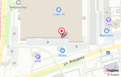 Мебельный магазин Росмебель в Октябрьском районе на карте