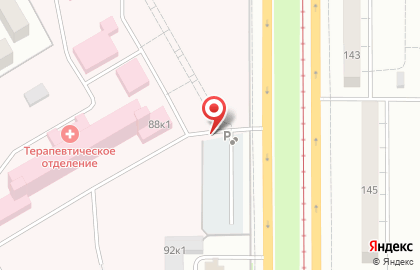 Городская автостоянка на Советской улице на карте