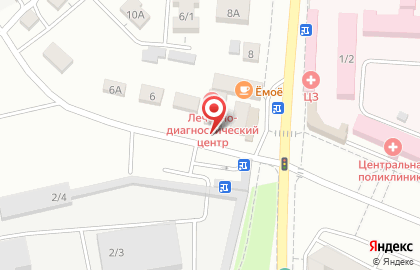 Городской лечебно-диагностический центр на улице Ленина на карте