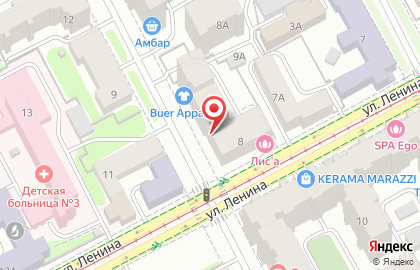 Адвокатский кабинет Львовой Ю.Ю. в Ленинском районе на карте