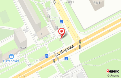 Магазин цветов М-Флора на улице Кирова на карте