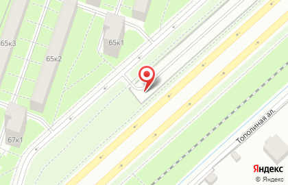 Автостоянка в Санкт-Петербурге на карте