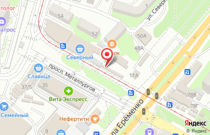 Мини-ателье Светлана в Краснооктябрьском районе на карте