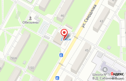 Парикмахерская в Москве на карте