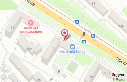 Спортивный клуб Пересвет в Ленинском районе на карте