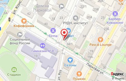 Производственно-монтажная компания Темпо тент в Центральном районе на карте