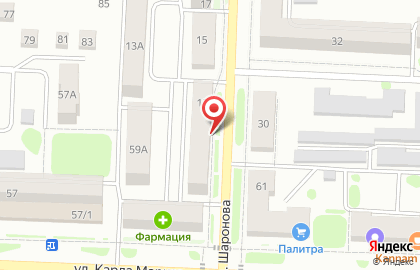 Магазин напитков Хмельная застава на карте