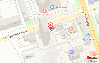 Автоакадемия, НОУ в Ленинском районе на карте