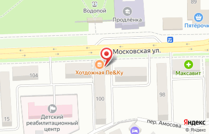 Цветочный магазин Бутон на Московской улице на карте