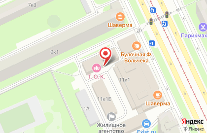 Автоматизированный пункт выдачи товаров TelePort на проспекте Солидарности на карте