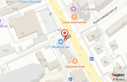 Аллея памятников на Бакалинской улице на карте