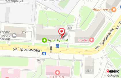 Библиотека №121 в Южнопортовом районе на карте