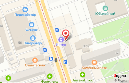 Табачная лавка в Екатеринбурге на карте