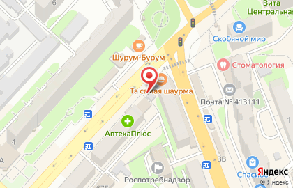 Салон МТС в Саратове на карте