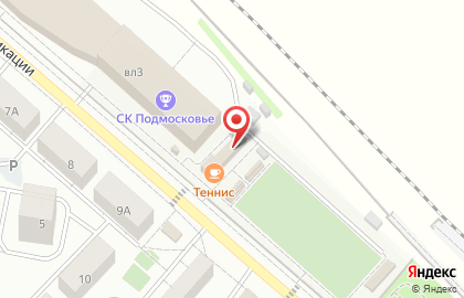 Подмосковье на улице Электрификации на карте