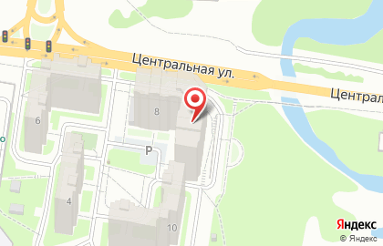 Страховая компания Московская акционерная страховая компания на Центральной улице на карте