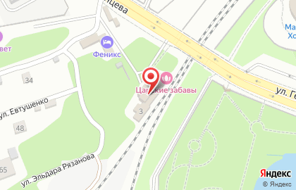 Баня Царские забавы на карте