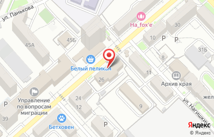 Росбанк в Хабаровске на карте