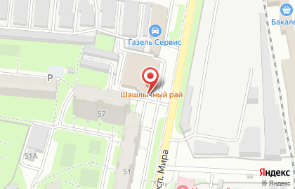 Киоск фастфудной продукции DonMaradon на карте