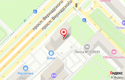 Журналист в Москве на карте