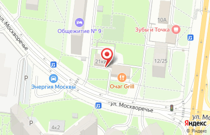 Церковь Иисуса Христа Святых последних дней на улице Москворечье на карте