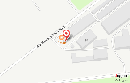 Столовая Смак в Заволжском районе на карте