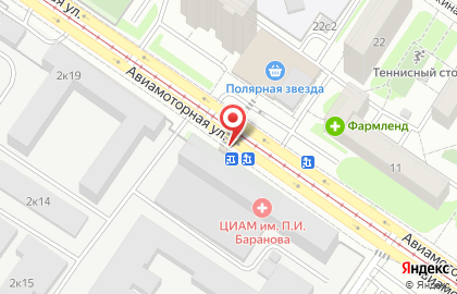 Киоск печатной продукции Медиа-Селект на Авиамоторной улице на карте
