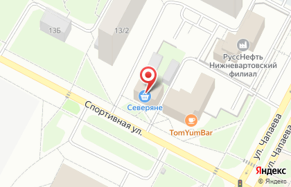 Банкомат Открытие на Спортивной улице, 13в на карте