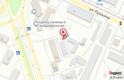 Автостоянка в Волгограде на карте