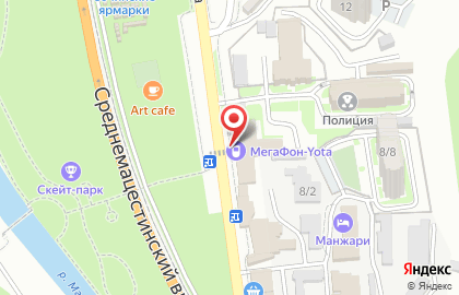 Дубрава на карте