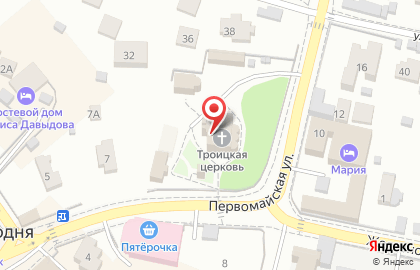Храм Святой Троицы в Москве на карте