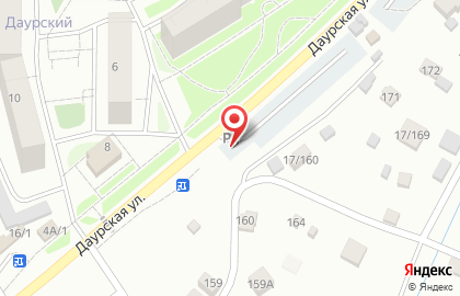 Автостоянка в Красноярске на карте