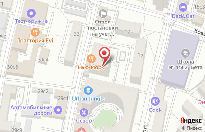 Нью-Йорк пицца и гриль на Суворовской улице на карте