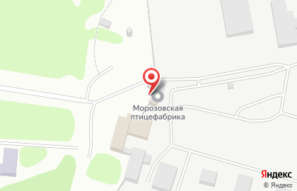 Фирменный магазин Сибирские колбасы в Морозовке на карте