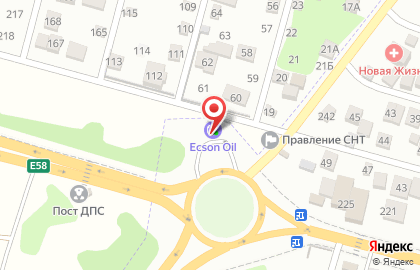 Эксон Ойл на Таганрогском шоссе на карте