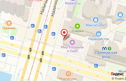 Аптека 78плюс в Василеостровском районе на карте