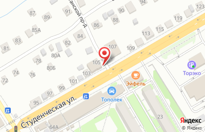 Автосервис в Саратове на карте