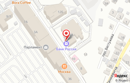 Банкомат Россия в Красноармейском переулке на карте