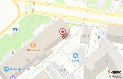 Семейная химчистка Аквачистка Фрэш на карте