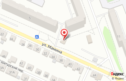 Продуктовый магазин Удобный в Тракторозаводском районе на карте