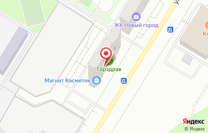 Выгодная аптека Горздрав на улице Славского на карте